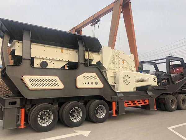Semi mobile crusher Semi mobile crusher