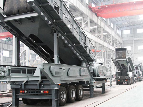 Semi mobile crusher Semi mobile crusher